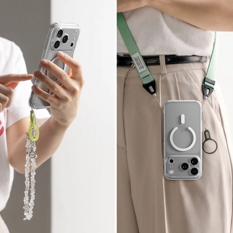 Etui Ringke Fusion Magnetic MagSafe na iPhone 17 Pro - przezoczyste