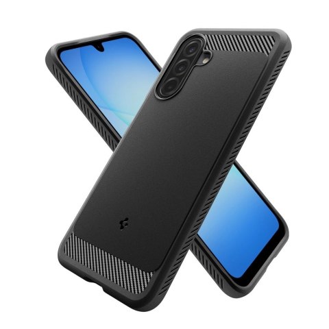 Etui Spigen Rugged Armor na Samsung Galaxy A17 - czarny mat