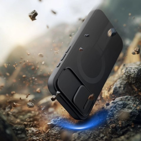 Etui Tech-Protect Kevlar Aura MagSafe na iPhone 16e - czarne