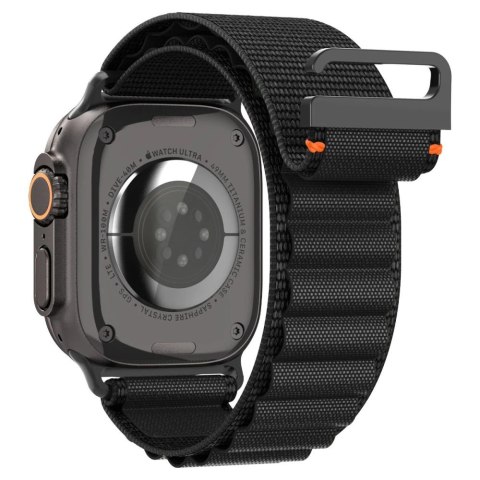 Pasek Pasek Spigen WBF1 na Apple Watch 44 / 45 / 46 / 49 mm - czarny