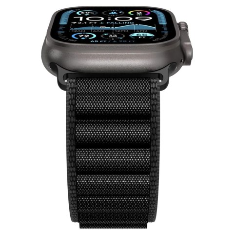 Pasek Pasek Spigen WBF1 na Apple Watch 44 / 45 / 46 / 49 mm - czarny