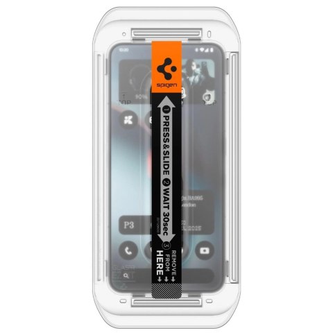 Szkło hartowane Spigen Glas.TR EZ Fit 2-pack na Nothing Phone 3 - przezroczyste