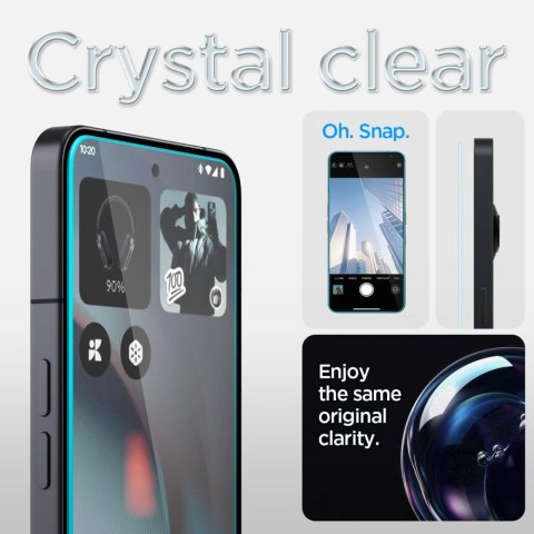 Szkło hartowane Spigen Glas.TR EZ Fit 2-pack na Nothing Phone 3 - przezroczyste