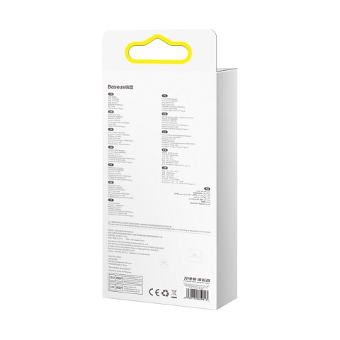 Baseus kabel Bright Mirror 2 3w1 USB - micro USB + Lightning + USB-C 1,1m 3,5A czarny zwijany Baseus kabel Bright Mirror 2 3w1 USB - micro USB + Lightning + USB-C 1,1m 3,5A czarny zwijany