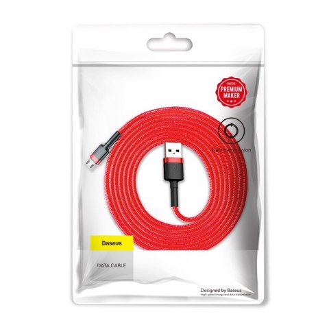 Baseus kabel Cafule USB - micro USB 2,0m 1,5A czerwony Baseus kabel Cafule USB - micro USB 2,0m 1,5A czerwony