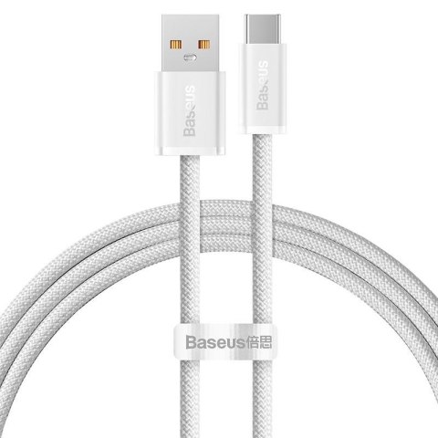 Baseus kabel Dynamic USB - USB-C 1,0m biały 100W Baseus kabel Dynamic USB - USB-C 1,0m biały 100W