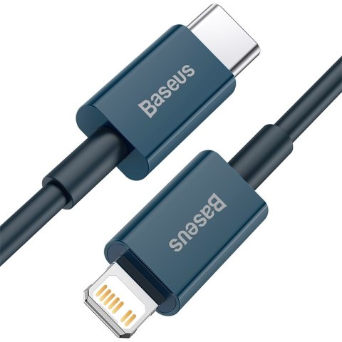 Baseus kabel Superior PD USB-C - Lightning 1,0m niebieski 20W Baseus kabel Superior PD USB-C - Lightning 1,0m niebieski 20W