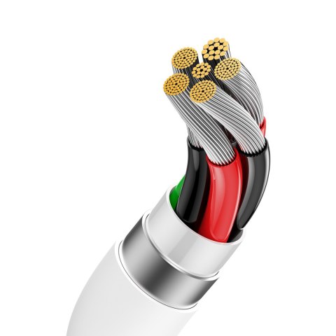 Baseus kabel Superior USB - USB-C 2,0m biały 100W