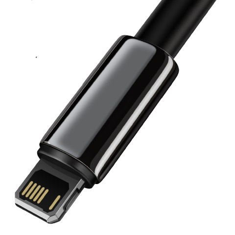 Baseus kabel Tungsten USB - Lightning 2,0m 2,4A czarny Baseus kabel Tungsten USB - Lightning 2,0m 2,4A czarny