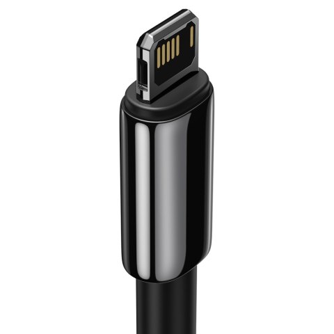 Baseus kabel Tungsten USB - Lightning 2,0m 2,4A czarny Baseus kabel Tungsten USB - Lightning 2,0m 2,4A czarny