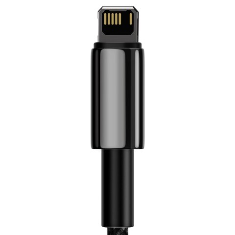Baseus kabel Tungsten USB - Lightning 2,0m 2,4A czarny Baseus kabel Tungsten USB - Lightning 2,0m 2,4A czarny