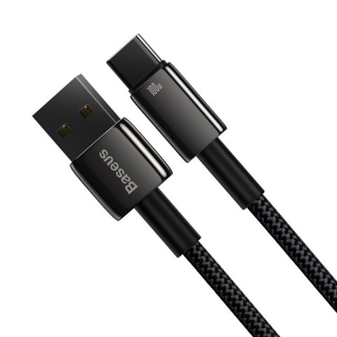 Baseus kabel Tungsten USB - USB-C 2,0m czarny 100W Baseus kabel Tungsten USB - USB-C 2,0m czarny 100W