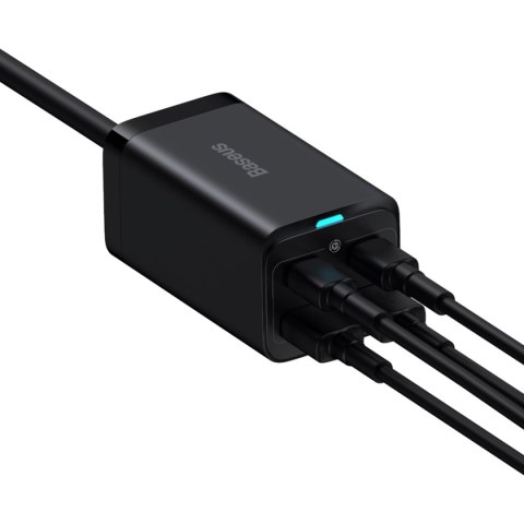 Baseus ładowarka sieciowa GaN3 Pro 100W 2x USB-C 2x USB czarna Baseus ładowarka sieciowa GaN3 Pro 100W 2x USB-C 2x USB czarna