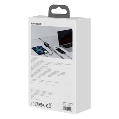 Baseus ładowarka sieciowa GaN3 Pro 100W 2x USB-C 2x USB czarna Baseus ładowarka sieciowa GaN3 Pro 100W 2x USB-C 2x USB czarna