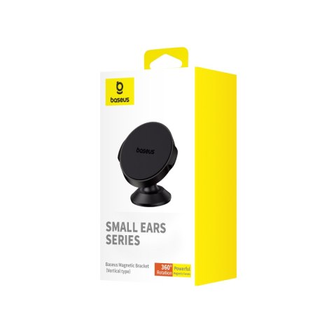 Baseus uchwyt samochodowy Small Ears magnetyczny czarny przyklejany Baseus uchwyt samochodowy Small Ears magnetyczny czarny przyklejany