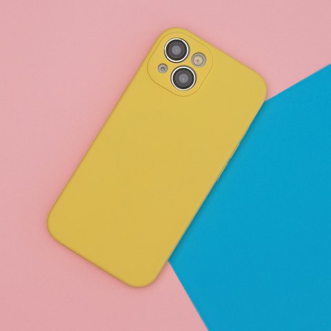 Nakładka Mag Invisible do iPhone 15 6,1" pastelowy żółty