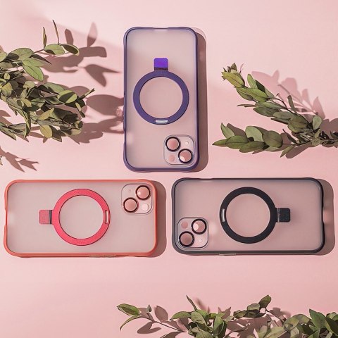 Nakładka Mag Ring do iPhone 15 6,1" czarna Nakładka Mag Ring do iPhone 15 6,1" czarna