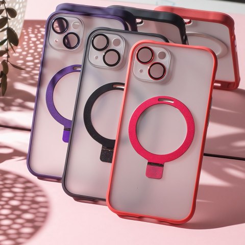 Nakładka Mag Ring do iPhone 15 6,1" czarna Nakładka Mag Ring do iPhone 15 6,1" czarna