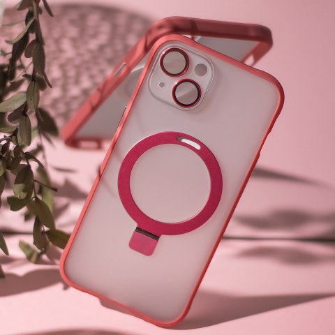 Nakładka Mag Ring do iPhone 15 6,1" czerwona Nakładka Mag Ring do iPhone 15 6,1" czerwona
