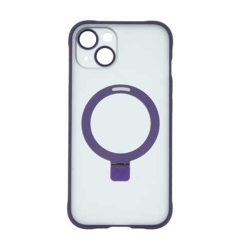 Nakładka Mag Ring do iPhone 15 Pro Max 6,7" fioletowa