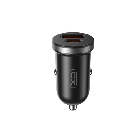 XO ładowarka samochodowa CC56 PD 30W QC 1x USB 1x USB-C czarna XO ładowarka samochodowa CC56 PD 30W QC 1x USB 1x USB-C czarna