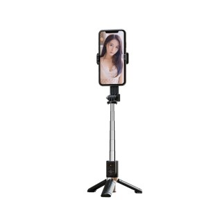 XO selfie stick Bluetooth tripod SS10 czarny 80cm