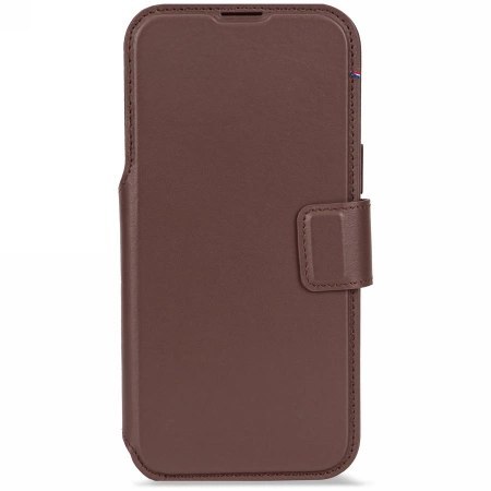 Etui Decoded Leather Detachable Wallet z MagSafe na iPhone 17 Pro - brązowe