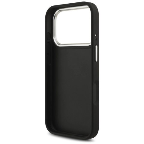 Etui Guess Grained Big 4G Classic Logo na iPhone 17 Pro - czarne