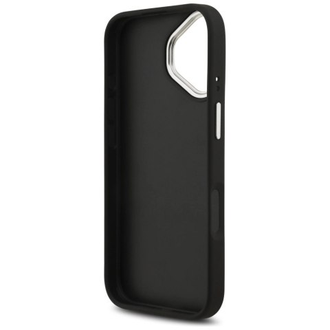 Etui Guess Grained Big 4G Classic Logo na iPhone 17 - czarne