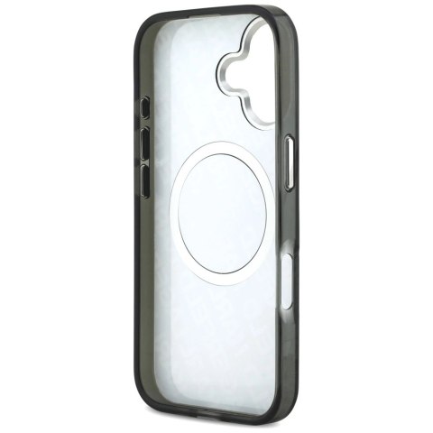 Etui Karl Lagerfeld IML Choupette Head Logo MagSafe na iPhone 17 - czarne