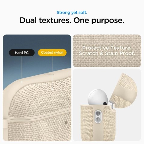 Etui Spigen Urban Fit na AirPods 3 - beżow