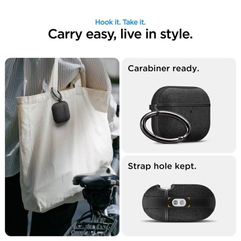 Etui Spigen Urban Fit na AirPods 3 - czarne