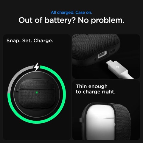 Etui Spigen Urban Fit na AirPods 3 - czarne