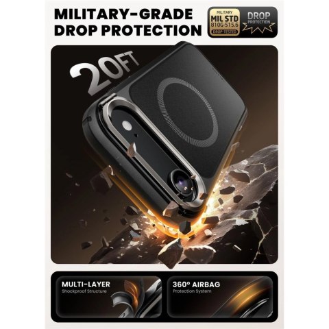 Etui Supcase IBLSN Ares Flip Mag MagSafe na iPhone 17 Air - czarne