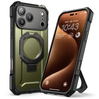 Etui Supcase UB Grip Mag MagSafe na iPhone 17 Pro Max - zielone
