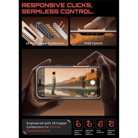 Etui Supcase UB Grip Pro Mag MagSafe na iPhone 17 Pro - złote