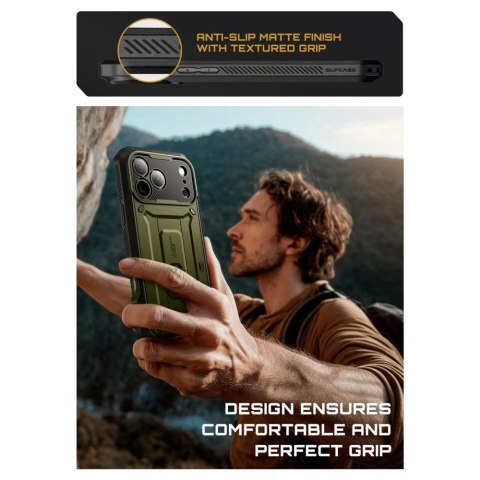 Etui Supcase UB Pro na iPhone 17 Pro - zielone