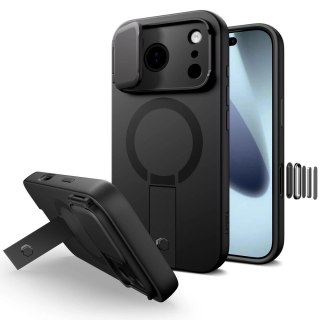 Etui Tech-Protect Kevlar Aura MagSafe na iPhone 17 Pro Max - czarne