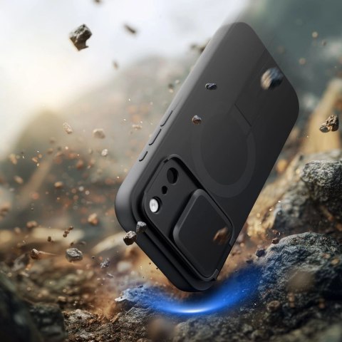 Etui Tech-Protect Kevlar Aura MagSafe na iPhone 17 Pro Max - czarne