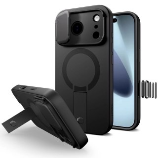 Etui Tech-Protect Kevlar Aura MagSafe na iPhone 17 Pro - czarne