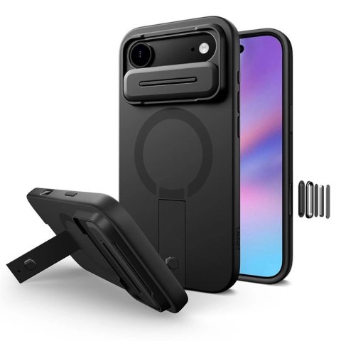 Etui Tech-Protect Kevlar Aura MagSafe na iPhone Air - czarne