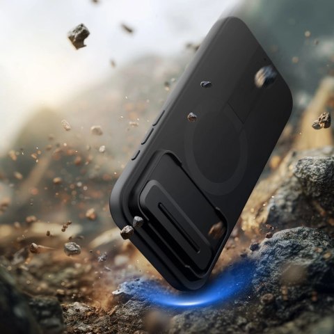 Etui Tech-Protect Kevlar Aura MagSafe na iPhone Air - czarne