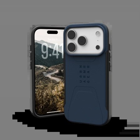 Etui UAG Civilian MagSafe na iPhone 17 Pro - granatowe