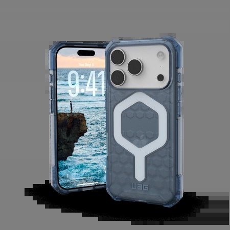 Etui UAG Essential Armor MagSafe na iPhone 17 Pro - niebieskie