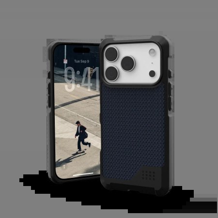 Etui UAG Metropolis LT MagSafe na iPhone 17 Pro - granatowe