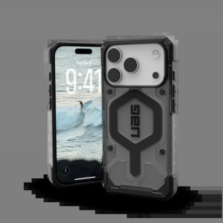 Etui UAG Pathfinder Clear MagSafe na iPhone 17 Pro - szaro-czarne