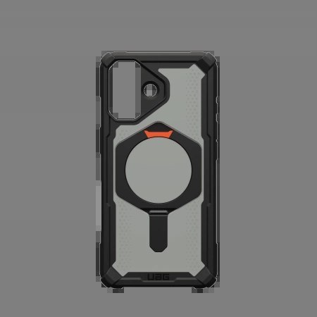 Etui UAG Plasma XTE MagSafe na iPhone 17 - czarno-pomarańczowe