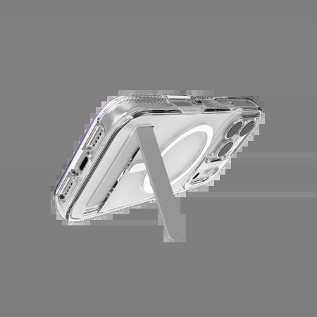 Etui ZAGG Crystal Palace Snap KS MagSafe z podstawką na iPhone 17 Pro - przezroczyste