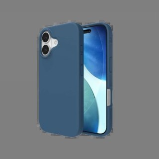 Etui ZAGG Manhattan Snap MagSafe na iPhone 17 - niebieskie