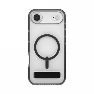 Etui ZAGG Santa Cruz Snap KS MagSafe z podstawką na iPhone Air - przezroczysto-czarne
